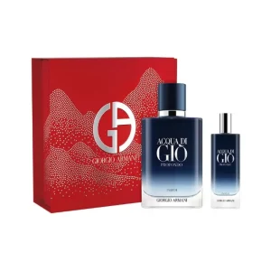 Giorgio Armani Acqua Di Gio Men Parfum Set 100ML + 15ML Red Box