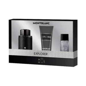 Montblanc Explorer Men EDP Set 100ML + 7.5ML EDP + Shower Gel 100ML