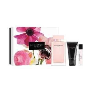 Narciso Rodriguez Bleu Noir Men EDP Set 100ML + Shower Gel 50ML + 10ML EDP