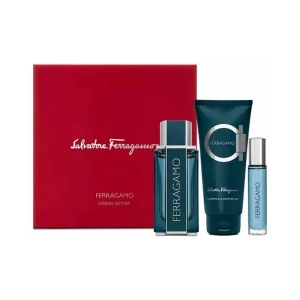 Salvatore Ferragamo Ferragamo Uomo Men EDT Set 100ML + Pouch