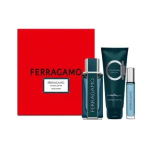 Salvatore Ferragamo Ferragamo Uomo Men EDT Set 100ML + Shower Gel 100ML + After Shave 100ML