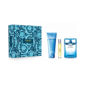 Versace Eau Fraiche Men EDT Set 100ML + Shower Gel 150ML + 5ML